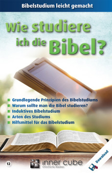 Wie Studiere Ich Die Bibel? Download PDF - Inner Cube Online-Shop